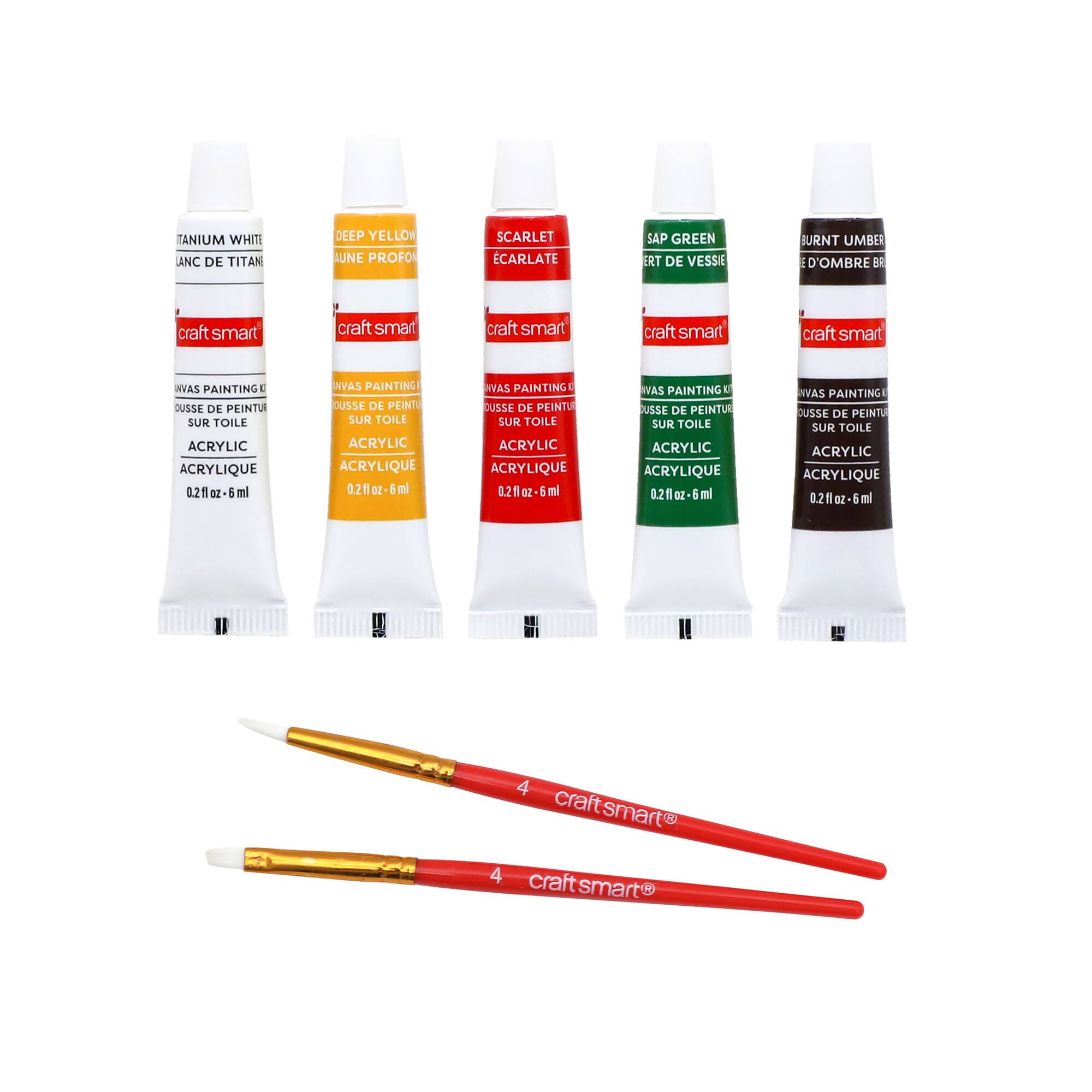 5" x 5" Christmas Cocoa Canvas Painting Kit by Artist's Loft™